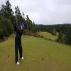 Bandon Dunes (Bandon Trails) Hole #14 - Tee Shot - Thursday, March 1, 2018 (Bandon Dunes #1 Trip)