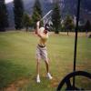  Hole #1 - Approach - Thursday, July 1, 2004 (Kootenay Rockies/Central Washington Trip)