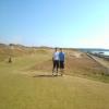 Chambers Bay Hole #16 - Tee Shot - Friday, July 13, 2012