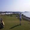 Chambers Bay Hole #17 - Tee Shot - Sunday, April 19, 2015 (Little Creek Casino Trip)