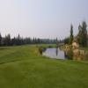 Eagle Bend Golf Club (Osprey) Hole #9 - Tee Shot - Wednesday, August 26, 2015 (Flathead Valley #5 Trip)