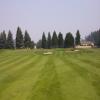 Eagle Bend Golf Club (Eagle / Bear) Hole #10 - Approach - 2nd - Wednesday, August 26, 2015 (Flathead Valley #5 Trip)