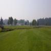 Eagle Bend Golf Club (Eagle / Bear) Hole #17 - Approach - Wednesday, August 26, 2015 (Flathead Valley #5 Trip)