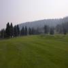 Eagle Bend Golf Club (Eagle / Bear) Hole #2 - Approach - 2nd - Wednesday, August 26, 2015 (Flathead Valley #5 Trip)