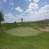 Isleta Golf Club (Mesa/Lakes) Hole #18 - Greenside - Friday, April 26, 2024 (Albuquerque Trip)