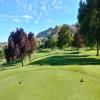 Osoyoos (Desert Gold) Hole #18 - Tee Shot - Sunday, July 8, 2018 (Osoyoos Trip)