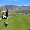 Osoyoos (Desert Gold) Hole #2 - Tee Shot - Sunday, July 8, 2018 (Osoyoos Trip)