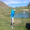 Osoyoos (Park Meadows) Hole #14 - Approach - 2nd - Sunday, July 8, 2018 (Osoyoos Trip)