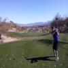 Reflection Bay Golf Club Hole #6 - Tee Shot - Sunday, January 24, 2016 (Las Vegas #1 Trip)