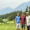 Stewart Creek Golf Club Hole #9 - Tee Shot - Monday, July 22, 2024 (Banff Trip)