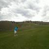 Sun Valley (White Clouds) Hole #3 - Tee Shot - Wednesday, June 25, 2014 (Southern Idaho Trip)